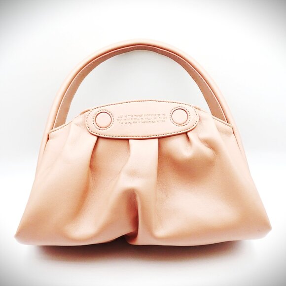 THEMOIRE Vegan Leather Dusty Rose Color Shoulder Handbag - Picture 3 of 11